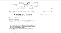 Desktop Screenshot of dickhudson.com