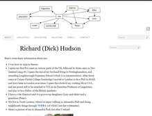 Tablet Screenshot of dickhudson.com